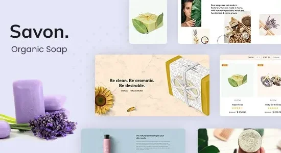 Savon 1.9 – Handmade Shop WordPress Theme