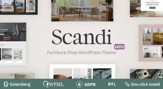 Scandi - Decor & Furniture Shop WooCommerce Theme