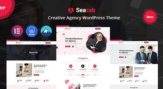 Seacab - Creative Agency WordPress Theme