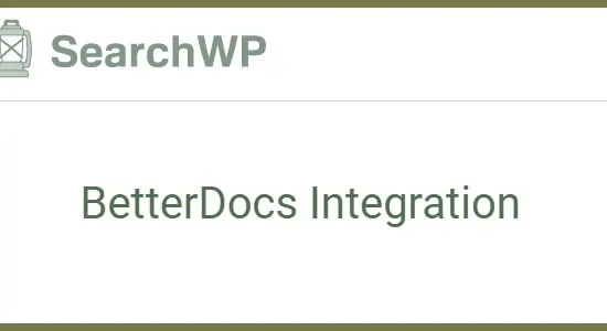 SearchWP BetterDocs Integration 1.1.0