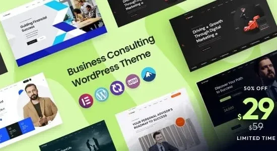 Seargin - Business Consulting WordPress Theme