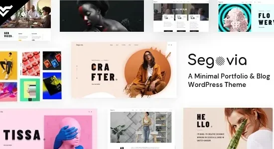 Segovia - A Minimal Portfolio And Blog WordPress Theme