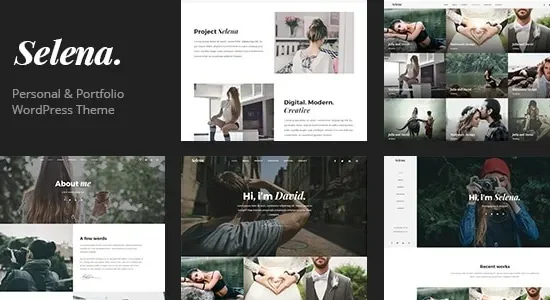 Selena. – Multipirpose WordPress Theme