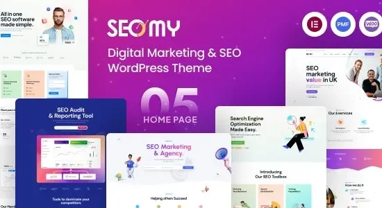 Seomy – Digital Marketing & SEO Agency WordPress Theme