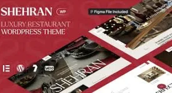 Shehran – Restaurant WordPress Theme
