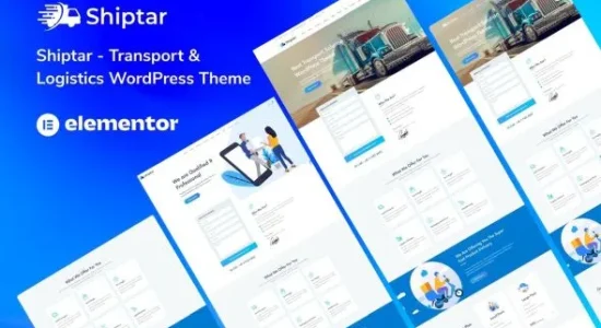 Shiptar – Transport & Logistics WordPress Theme