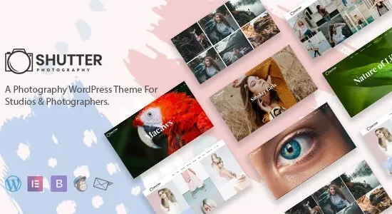 Shutter- Photography WordPress Theme