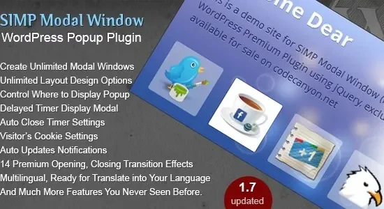 Simp Modal Window - WordPress Plugin