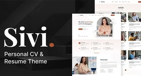 Sivi – Personal CV/Resume Theme