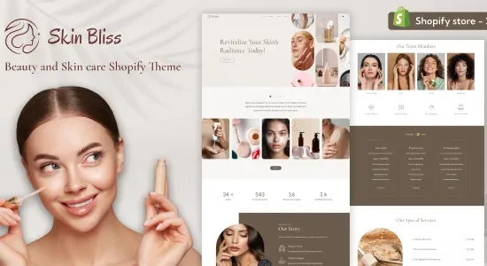 Skinbliss - Beauty & Cosmetic Store Shopify Theme