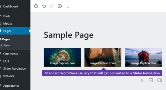 Slider Revolution Gallery Add-On