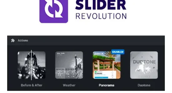 Slider Revolution Panorama Add-On