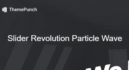 Slider Revolution Particle Wave