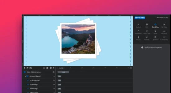 Slider Revolution ShapeBurst Add-On