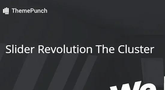 Slider Revolution The Cluster