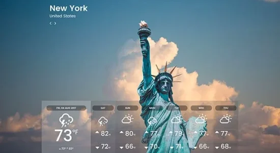 Slider Revolution Weather Add-on