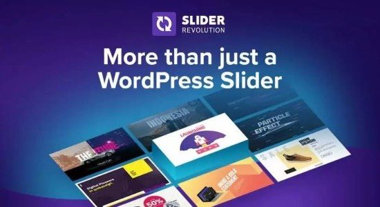 Slider Revolution WordPress Plugin