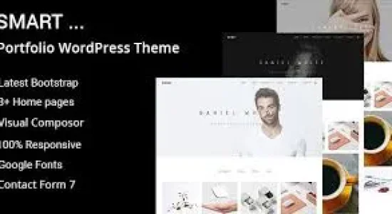 Smart – minimal portfolio WordPress Theme