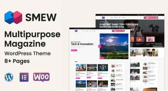 Smew – Multipurpose Magazine WordPress Theme