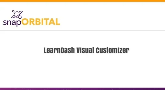SnapOrbital LearnDash Visual Customizer