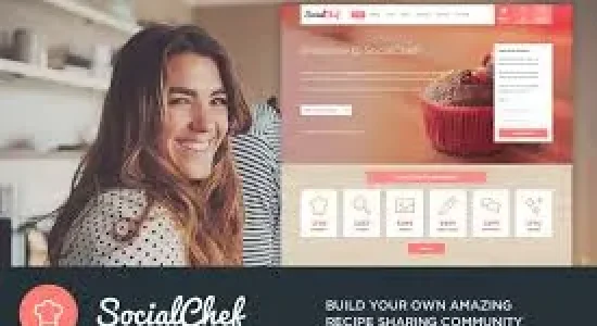 SocialChef – Social Recipe WordPress Theme