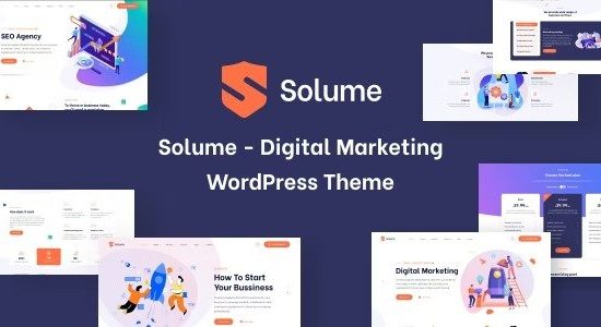 Solume 1.1.0 – Digital Marketing WordPress Theme