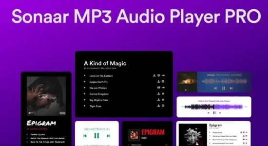 Sonaar MP3 Music Player PRO