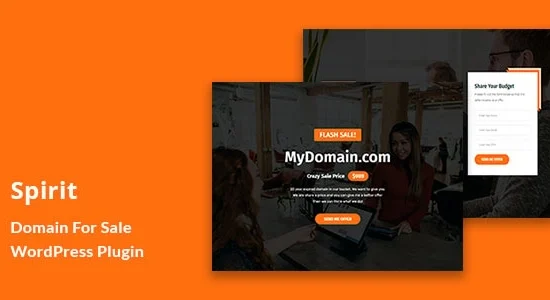 Spirit Domain for Sale WordPress Plugin