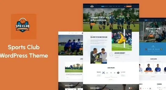 SpoClub - Sports Club WordPress Theme