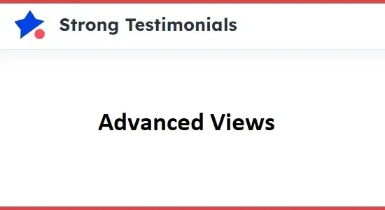 Strong Testimonials Advanced Views