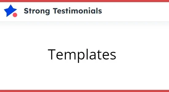 Strong Testimonials Pro Templates
