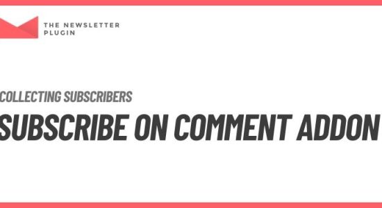 Subscribe on Comment addon