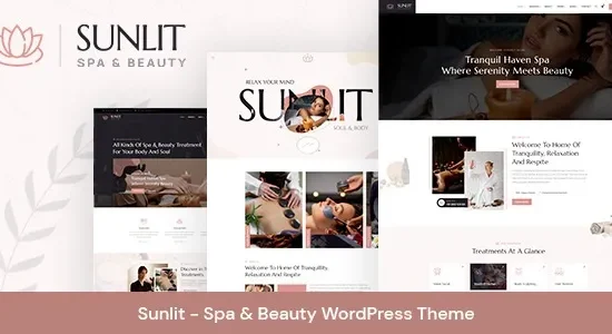 Sunlit 1.0.3 – Spa & Beauty WordPress Theme