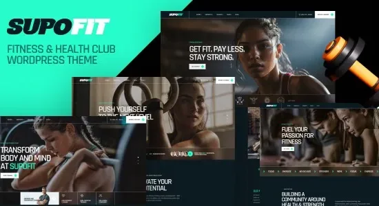 Supofit - Fitness & Health Club WordPress Theme