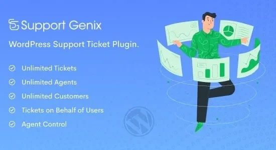 Support Genix – WordPress Support Ticket Plugin