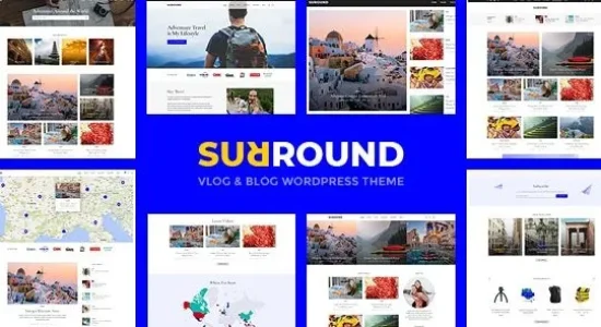 Surround - Vlog & Blog WordPress Theme