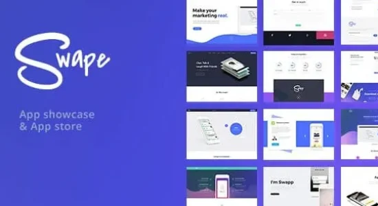 Swape - App Showcase & App Store WordPress Theme