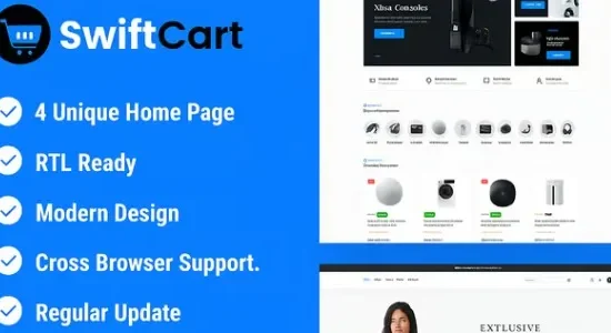 SwiftCart – Multipurpose WooCommerce WordPress