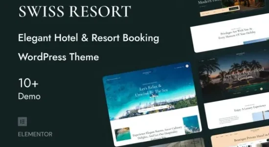 SwissResort – Resort & Hotel Booking WordPress