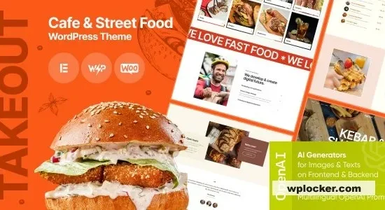 Takeout - Cafe & Fast Food WordPress Theme