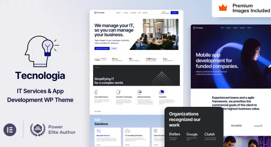 Technology – IT Services & App Development WordPress Theme