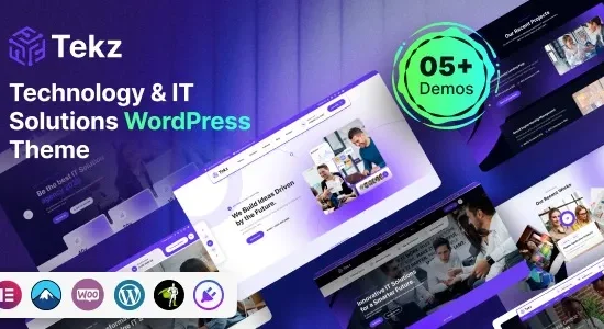 Tekz - Technology & IT Solutions WordPress Theme
