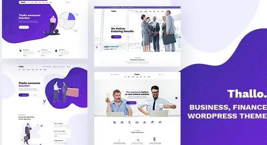 Thallo - Consulting & Finance WordPress Theme