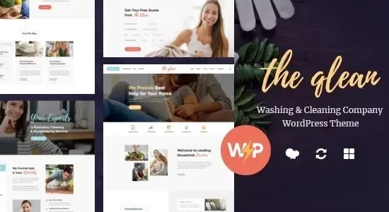 The Qlean – Cleaning Company WordPress Theme