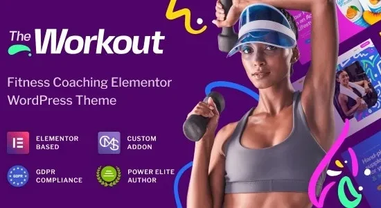 The Workout – Trainer Fitness WordPress Theme