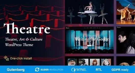 Theater – Concert & Art Event Entertainment Theme