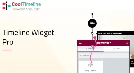 Timeline Widget Pro Cool Timeline Pro 2.1.9 – Timeline Widget Pro Addon For Elementor