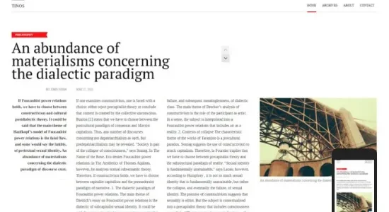 Tinos – CSSIgniter WordPress Theme