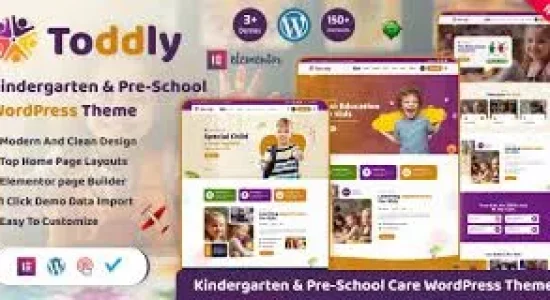 Toddly – ​​Kids & Kindergarten WordPress Theme