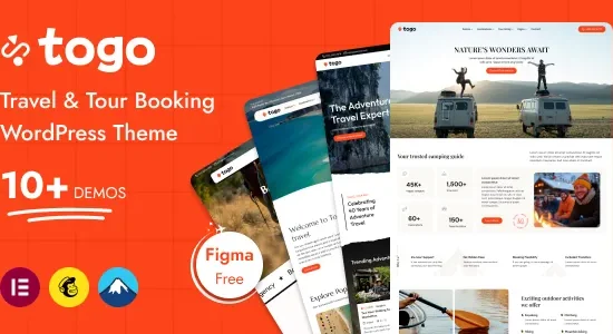Togo – Travel & Tour Booking WordPress Theme